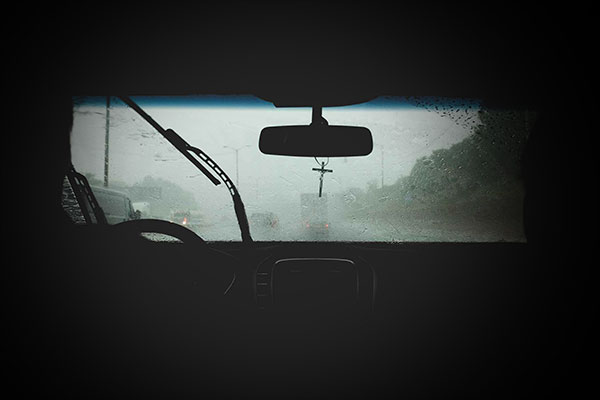 Driving in the rain
