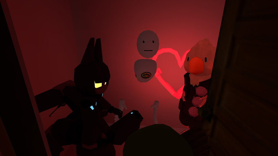 Queerskins Home closer space in VRChat